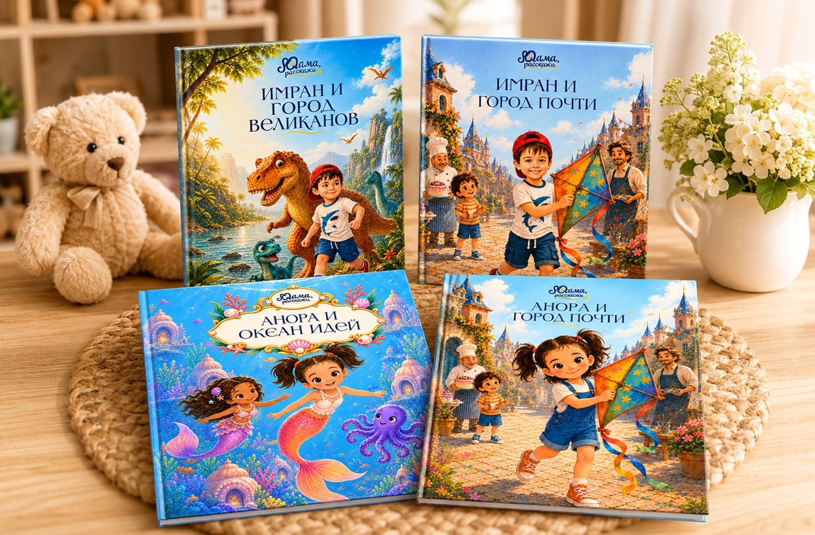 Персонализированные книги Мама, расскажи